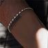 S925 pure silver diamond inlay bracelet - MOWTE