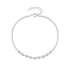 S925 pure silver diamond inlay bracelet - MOWTE