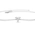 S925 Pure Silver Ins Minimalist Triangle Diamond Set Classic Basic Bracelet - MOWTE