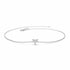 S925 Pure Silver Ins Minimalist Triangle Diamond Set Classic Basic Bracelet - MOWTE