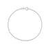 Daily versatile s925 sterling silver basic round bead chain stacked bracelet - MOWTE