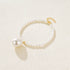 925 sterling silver irregular pearl bracelet with strong light pearl bracelet for women - MOWTE