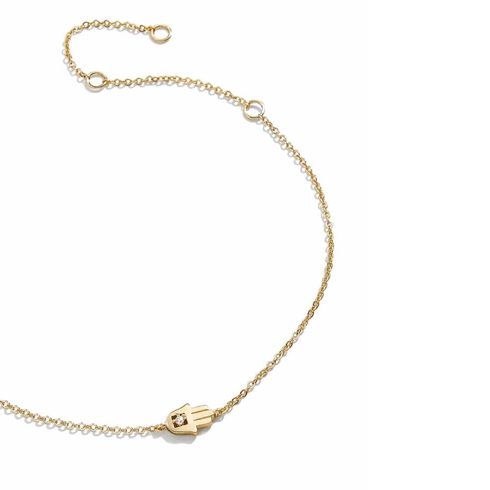 S925 pure silver women's palm bracelet - MOWTE