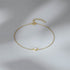 S925 pure silver simple classic daily wear pearl pearl women's bracelet - MOWTE
