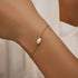 S925 pure silver minimalist pearl daily wear women's bracelet - MOWTE
