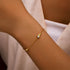 S925 silver inlaid zircon peach heart bracelet for women irregular bracelet - MOWTE