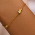 S925 silver inlaid zircon peach heart bracelet for women irregular bracelet - MOWTE