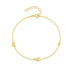 S925 silver inlaid zircon peach heart bracelet for women irregular bracelet - MOWTE