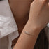 S925 pure silver eight character simple classic eternal chain daily matching women's bracelet - MOWTE