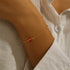 S925 pure silver simple classic simple rectangular versatile basic bracelet - MOWTE