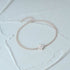 S925 pure silver starry sky bracelet women's snowflake pendant - MOWTE