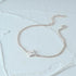S925 pure silver starry sky bracelet women's snowflake pendant - MOWTE