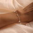 925 sterling silver layered four-star set with diamonds moon women's daily matching bracelet - MOWTE