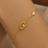 Oval shaped zircon diamond bracelet s925 pure silver classic women's bracelet - MOWTE