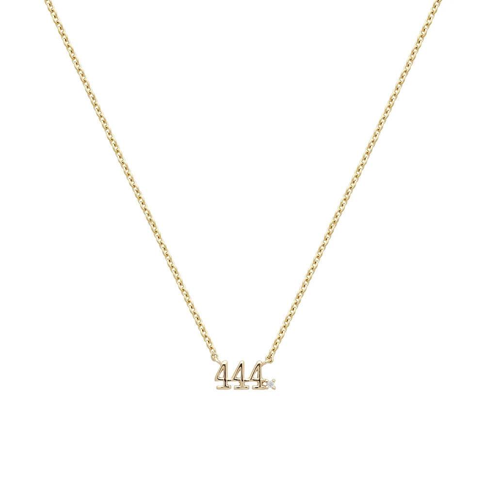 925 sterling silver new angel digital collarbone necklace - MOWTE