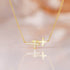 S925 sterling silver cross necklace - MOWTE