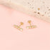 S925 silver design zirconium fashionable and popular earrings - MOWTE