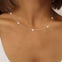 S925 sterling silver star pendant collarbone chain - MOWTE