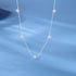 S925 sterling silver star pendant collarbone chain - MOWTE