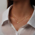 925 sterling silver diamond tassel butterfly collarbone chain necklace for women - MOWTE