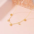 925 sterling silver ins style butterfly zircon layered collarbone chain - MOWTE