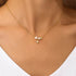 S925 pure silver exquisite pearl octagonal star high-end feeling collarbone chain - MOWTE
