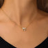 S925 pure silver exquisite moon star high-end design clavicle chain - MOWTE