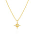 S925 sterling silver star diamond collarbone chain - MOWTE