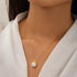 S925 sterling silver bow pearl women's collarbone necklace - MOWTE