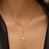 S925 sterling silver star moon four-star pendant collarbone chain tassel necklace set with diamonds - MOWTE