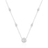 S925 sterling silver classic inlaid zirconia star necklace - MOWTE