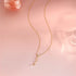 925 sterling silver heart-shaped Y-shaped pearl tassel necklace - MOWTE