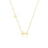 S925 pure silver creative butterfly set diamond light luxury collarbone necklace - MOWTE