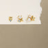 S925 Pure Silver Starry Sky Series Color Diamond Earring Set - MOWTE