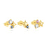 S925 Pure Silver Starry Sky Series Color Diamond Earring Set - MOWTE