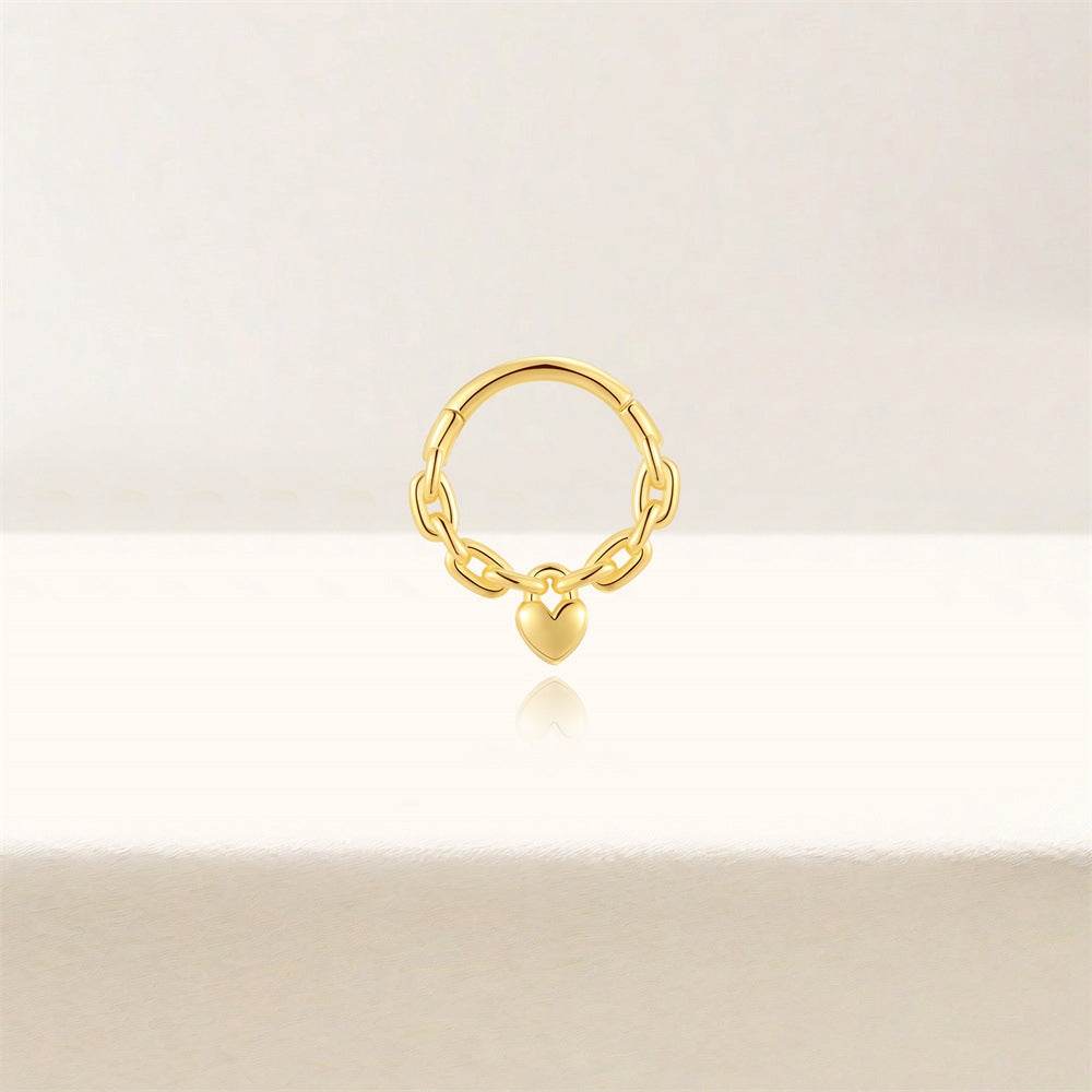 S925 sterling silver daily wear ear bone clip - MOWTE