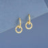 Tassel S925 pure silver stone earrings - MOWTE