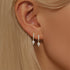 Tassel S925 pure silver earrings - MOWTE