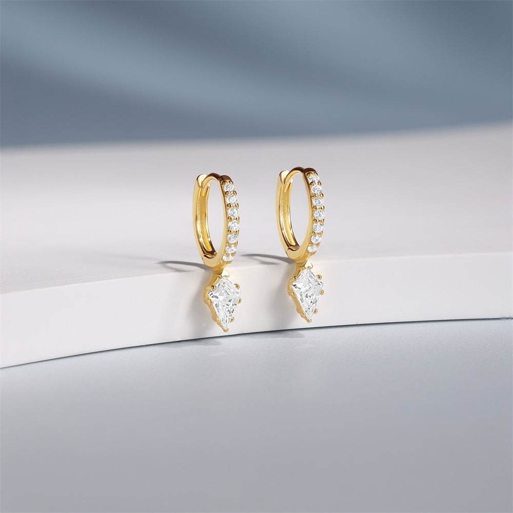 Tassel S925 pure silver earrings - MOWTE