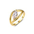 S925 Silver Ring with 1ct Marquise-Cut Center Stone Exquisite for Stacking - MOWTE