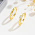 S925 Silver Two-Piece Set Moissanite Ring 0.5ct round-Cut Center Stone Exquisite for Stacking wedding rings - MOWTE
