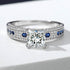 S925 Silver 1.2ct Moissanite Ring Wedding & Engagement Ring - MOWTE