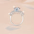 Luxury S925 Silver 5ct Moissanite Ring Wedding & Engagement Ring - MOWTE