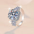 Luxury S925 Silver 5ct Moissanite Ring Wedding & Engagement Ring - MOWTE