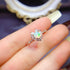 S925 pure silver natural opal ring - MOWTE