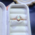 S925 pure silver natural opal ring - MOWTE