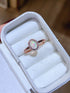 S925 pure silver natural opal ring - MOWTE