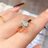 S925 pure silver natural opal ring - MOWTE