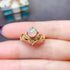 S925 pure silver natural opal ring - MOWTE