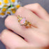 S925 pure silver natural opal ring - MOWTE